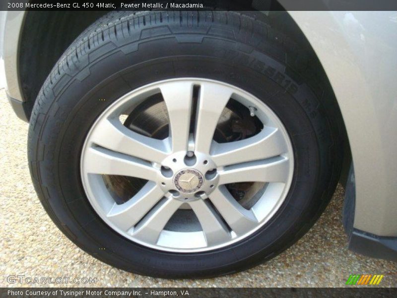 Pewter Metallic / Macadamia 2008 Mercedes-Benz GL 450 4Matic
