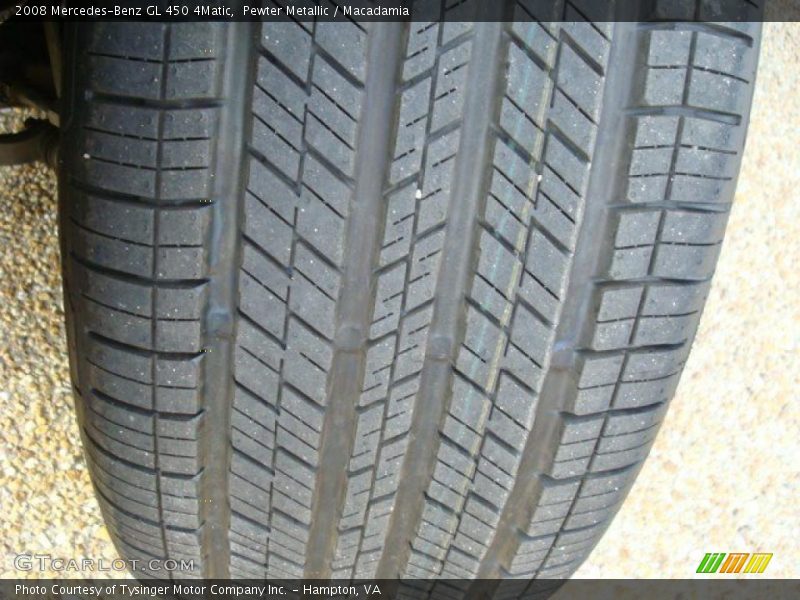 Pewter Metallic / Macadamia 2008 Mercedes-Benz GL 450 4Matic