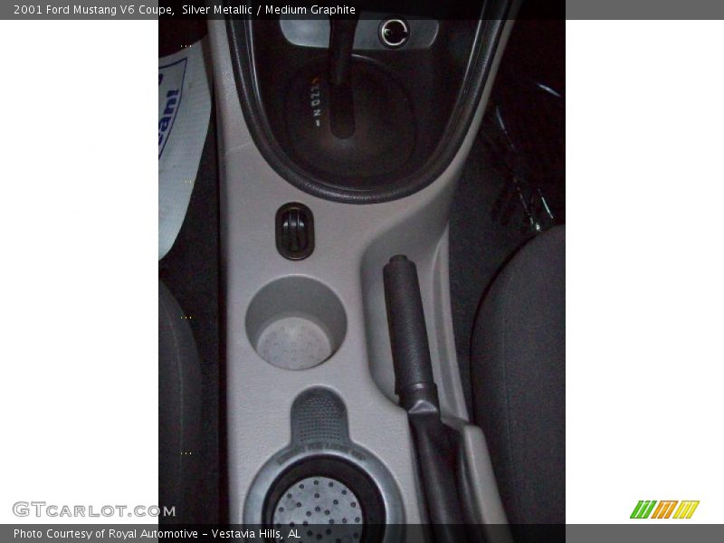 Silver Metallic / Medium Graphite 2001 Ford Mustang V6 Coupe
