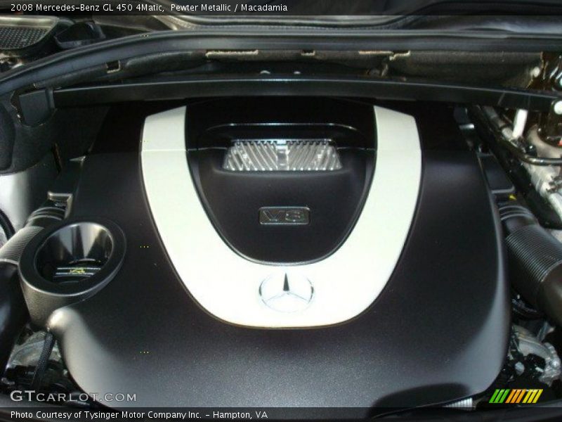 Pewter Metallic / Macadamia 2008 Mercedes-Benz GL 450 4Matic