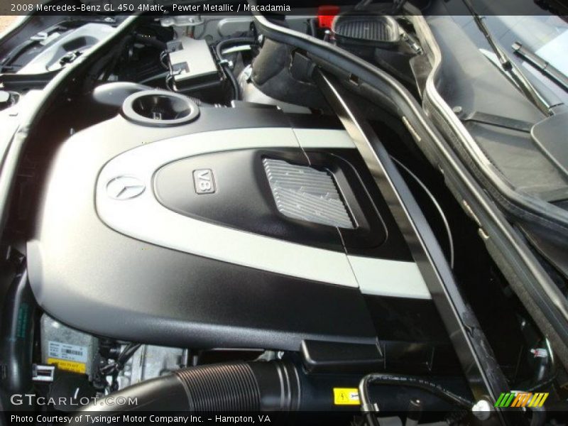 Pewter Metallic / Macadamia 2008 Mercedes-Benz GL 450 4Matic