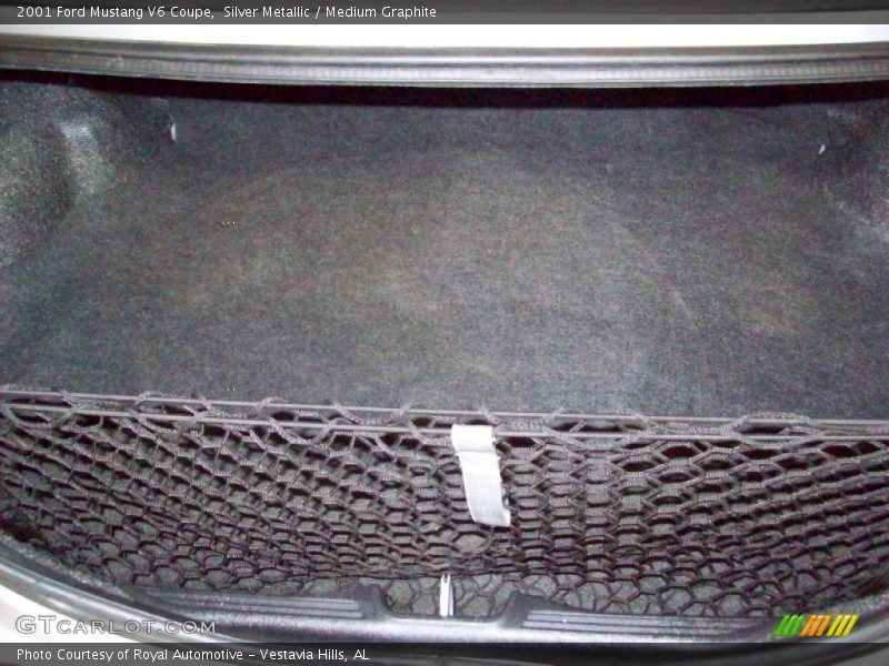 Silver Metallic / Medium Graphite 2001 Ford Mustang V6 Coupe