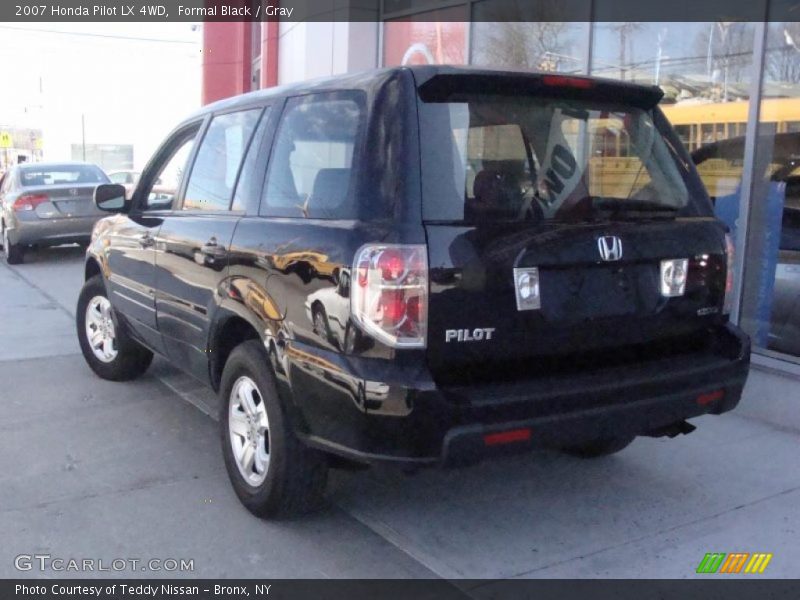 Formal Black / Gray 2007 Honda Pilot LX 4WD