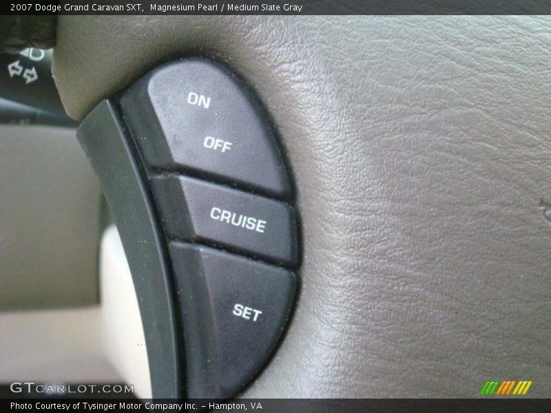 Magnesium Pearl / Medium Slate Gray 2007 Dodge Grand Caravan SXT