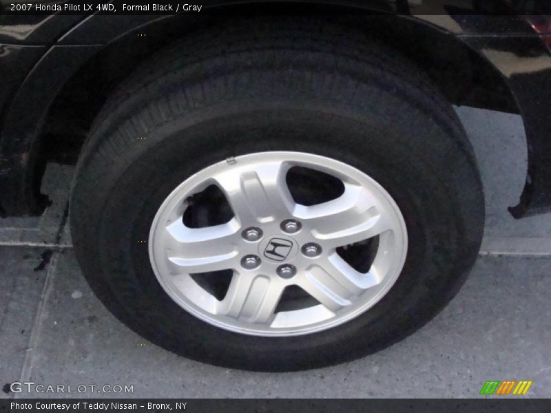 Formal Black / Gray 2007 Honda Pilot LX 4WD