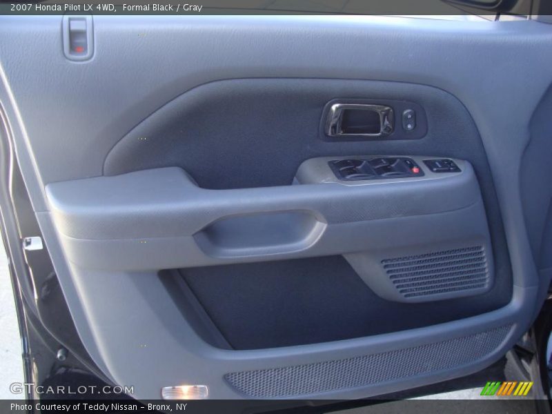 Formal Black / Gray 2007 Honda Pilot LX 4WD
