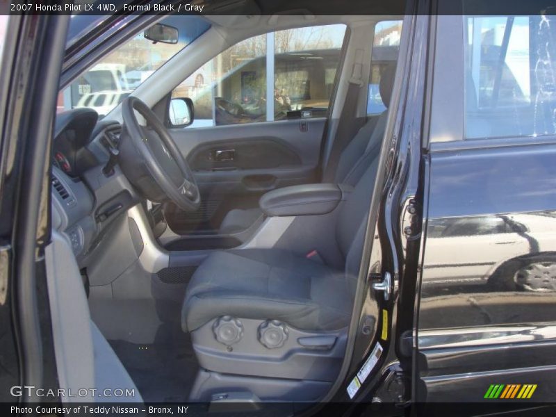 Formal Black / Gray 2007 Honda Pilot LX 4WD