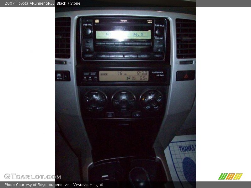 Black / Stone 2007 Toyota 4Runner SR5