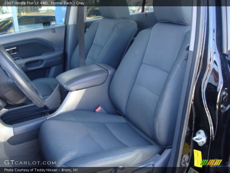 Formal Black / Gray 2007 Honda Pilot LX 4WD
