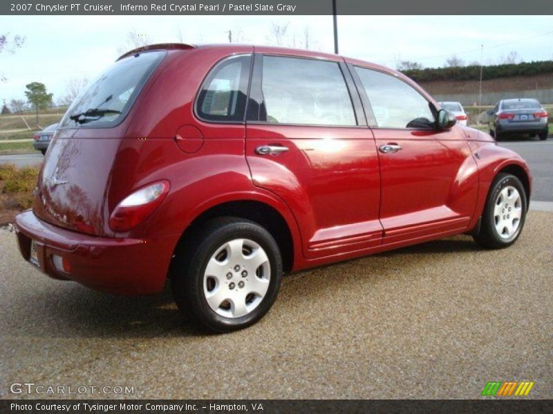 Inferno Red Crystal Pearl / Pastel Slate Gray 2007 Chrysler PT Cruiser