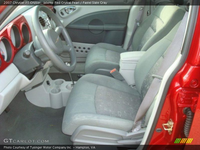 Inferno Red Crystal Pearl / Pastel Slate Gray 2007 Chrysler PT Cruiser