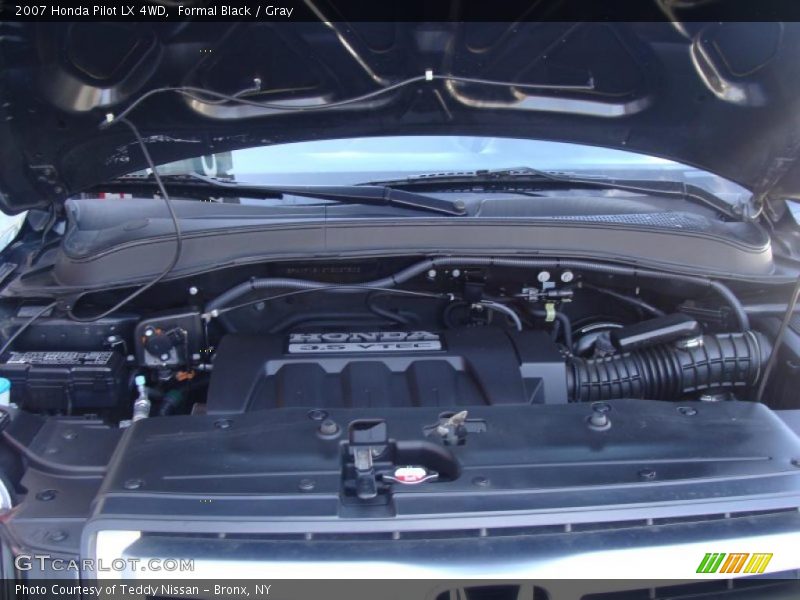 Formal Black / Gray 2007 Honda Pilot LX 4WD