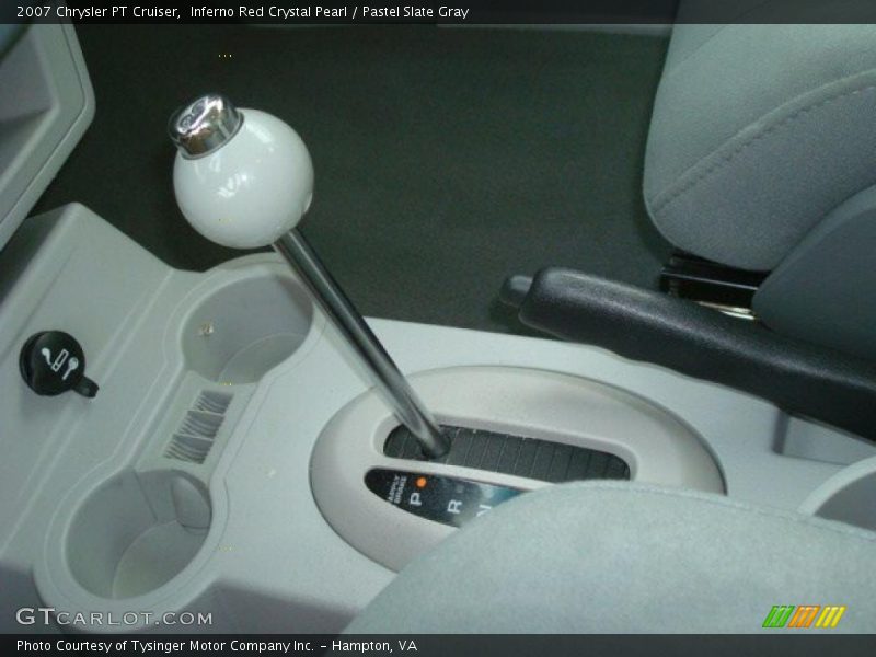 Inferno Red Crystal Pearl / Pastel Slate Gray 2007 Chrysler PT Cruiser