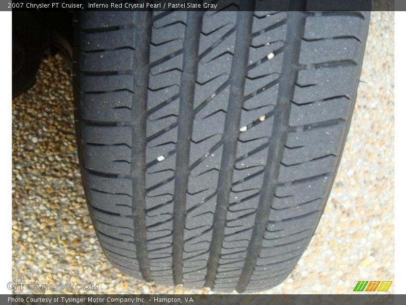 Inferno Red Crystal Pearl / Pastel Slate Gray 2007 Chrysler PT Cruiser