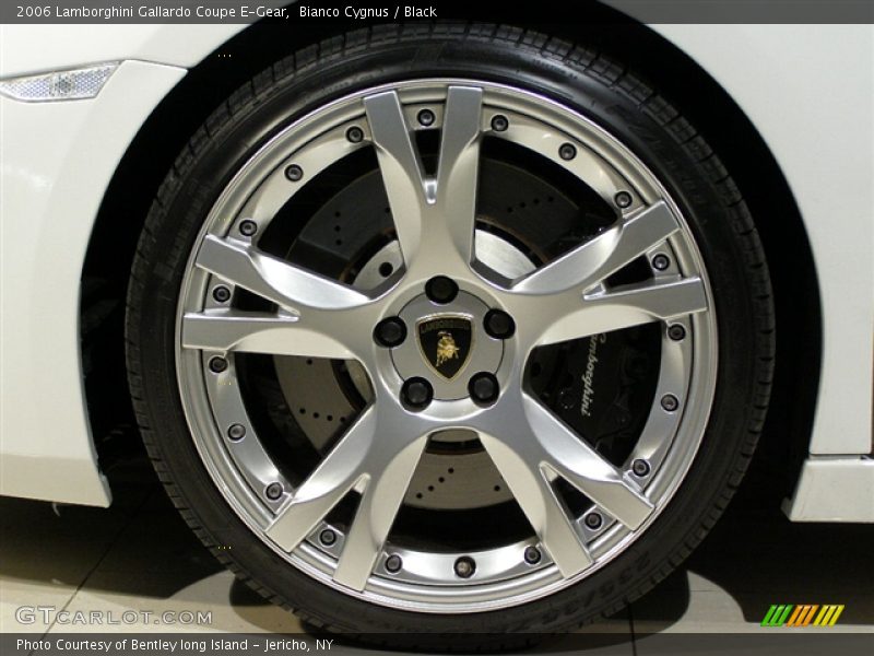 Bianco Cygnus / Black 2006 Lamborghini Gallardo Coupe E-Gear