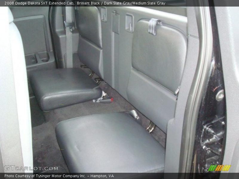 Brilliant Black / Dark Slate Gray/Medium Slate Gray 2008 Dodge Dakota SXT Extended Cab