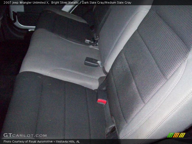 Bright Silver Metallic / Dark Slate Gray/Medium Slate Gray 2007 Jeep Wrangler Unlimited X