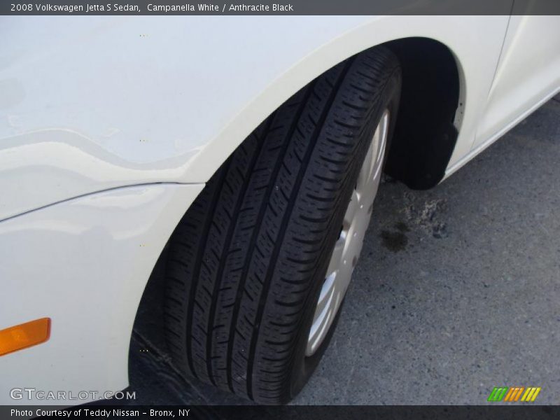 Campanella White / Anthracite Black 2008 Volkswagen Jetta S Sedan