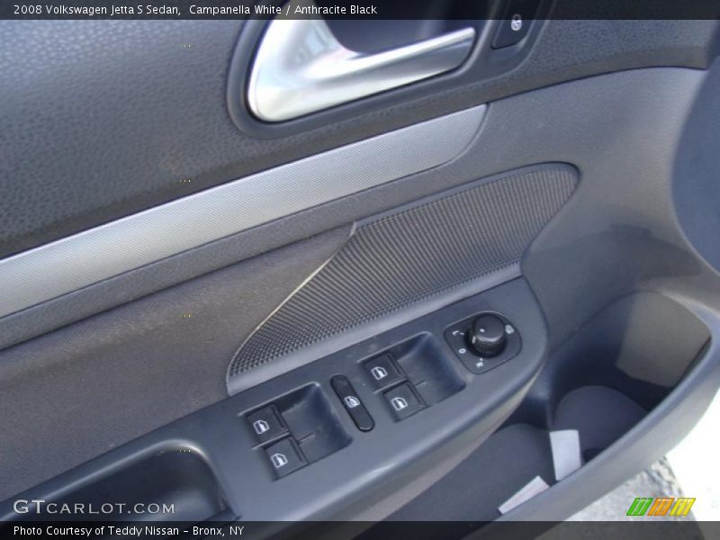 Campanella White / Anthracite Black 2008 Volkswagen Jetta S Sedan