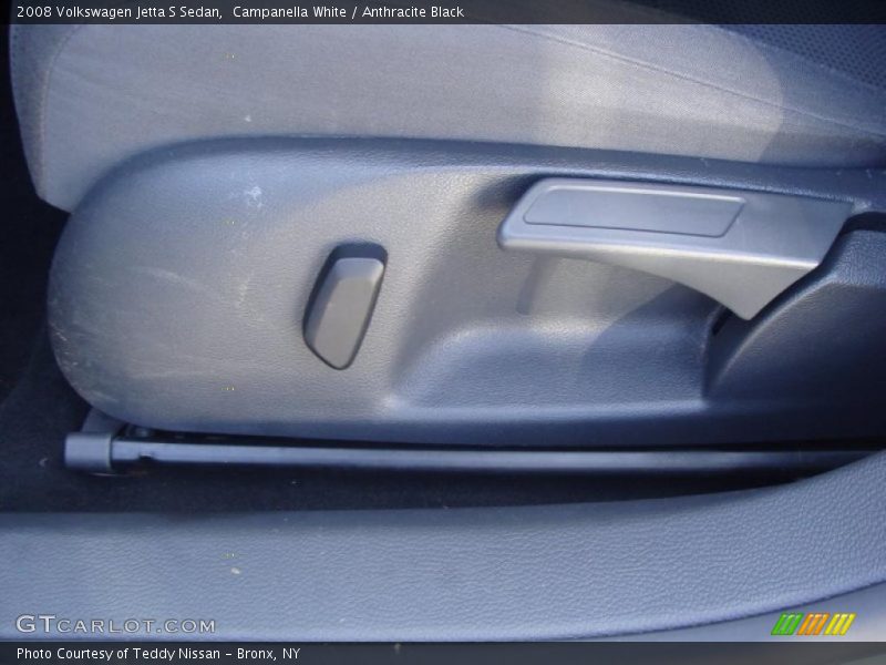 Campanella White / Anthracite Black 2008 Volkswagen Jetta S Sedan