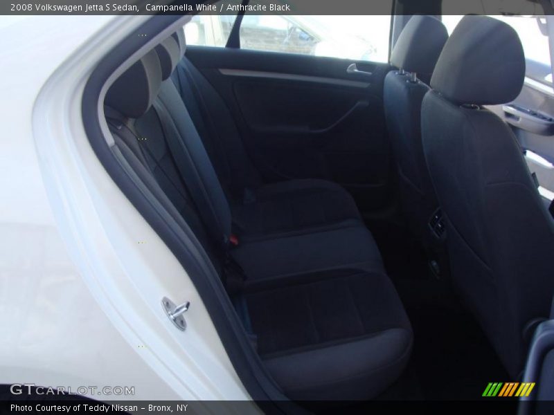 Campanella White / Anthracite Black 2008 Volkswagen Jetta S Sedan