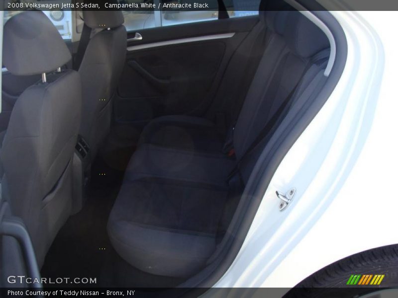 Campanella White / Anthracite Black 2008 Volkswagen Jetta S Sedan