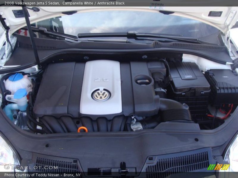 Campanella White / Anthracite Black 2008 Volkswagen Jetta S Sedan
