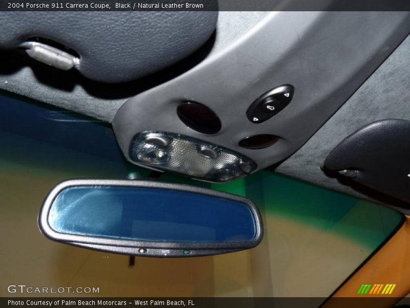 Black / Natural Leather Brown 2004 Porsche 911 Carrera Coupe