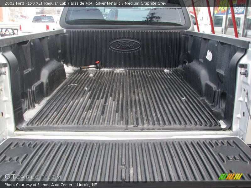 Silver Metallic / Medium Graphite Grey 2003 Ford F150 XLT Regular Cab Flareside 4x4