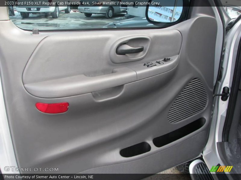 Silver Metallic / Medium Graphite Grey 2003 Ford F150 XLT Regular Cab Flareside 4x4