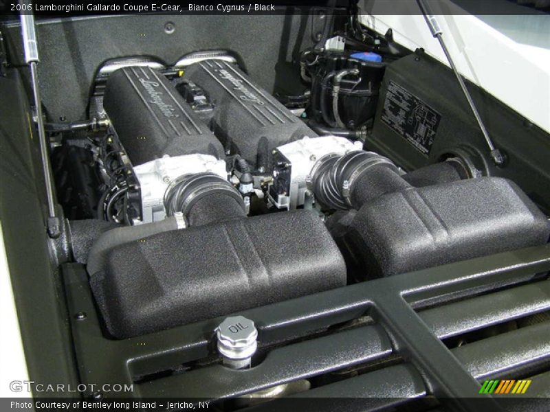 Bianco Cygnus / Black 2006 Lamborghini Gallardo Coupe E-Gear