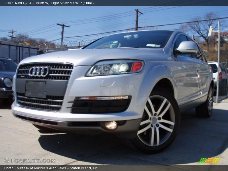 Light Silver Metallic / Black 2007 Audi Q7 4.2 quattro