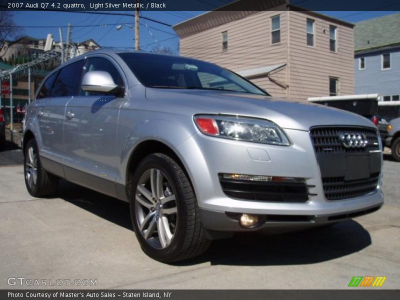 Light Silver Metallic / Black 2007 Audi Q7 4.2 quattro