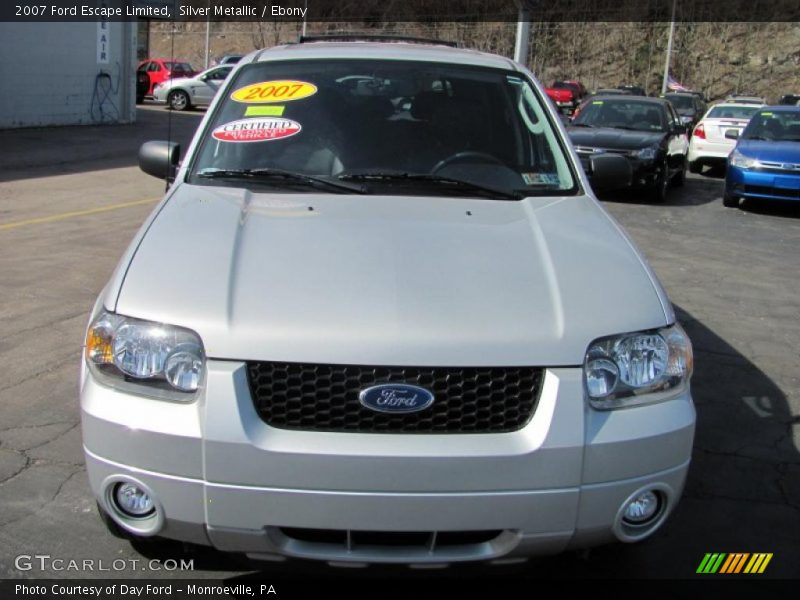 Silver Metallic / Ebony 2007 Ford Escape Limited