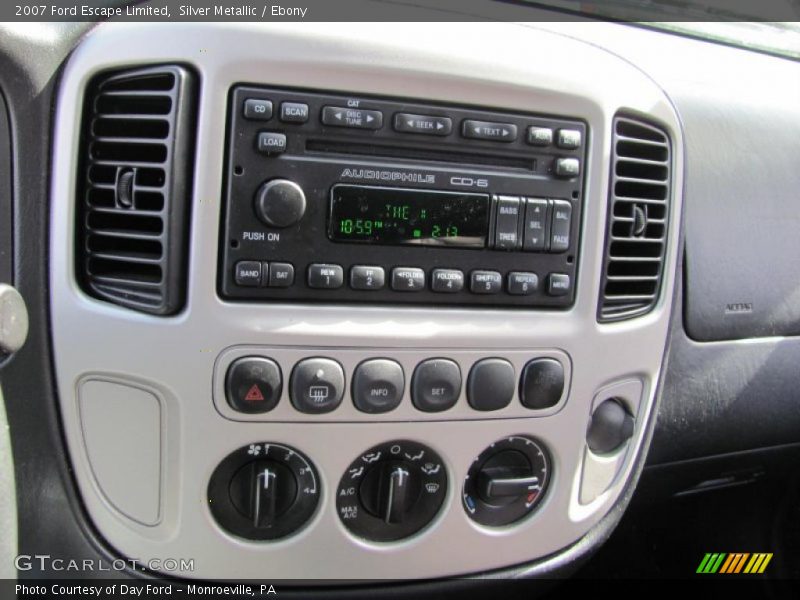 Silver Metallic / Ebony 2007 Ford Escape Limited