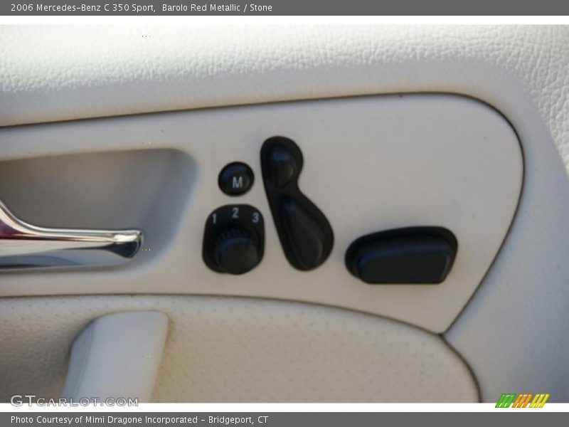 Barolo Red Metallic / Stone 2006 Mercedes-Benz C 350 Sport
