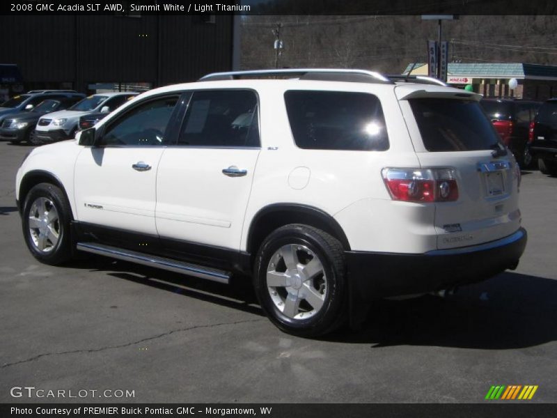 Summit White / Light Titanium 2008 GMC Acadia SLT AWD