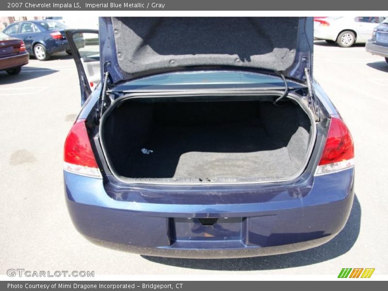 Imperial Blue Metallic / Gray 2007 Chevrolet Impala LS