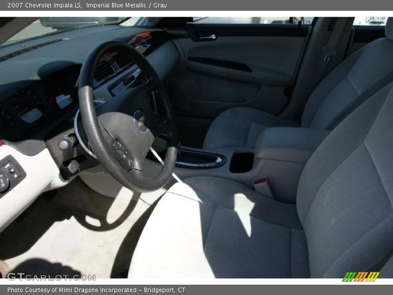 Imperial Blue Metallic / Gray 2007 Chevrolet Impala LS
