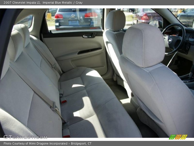 Imperial Blue Metallic / Gray 2007 Chevrolet Impala LS