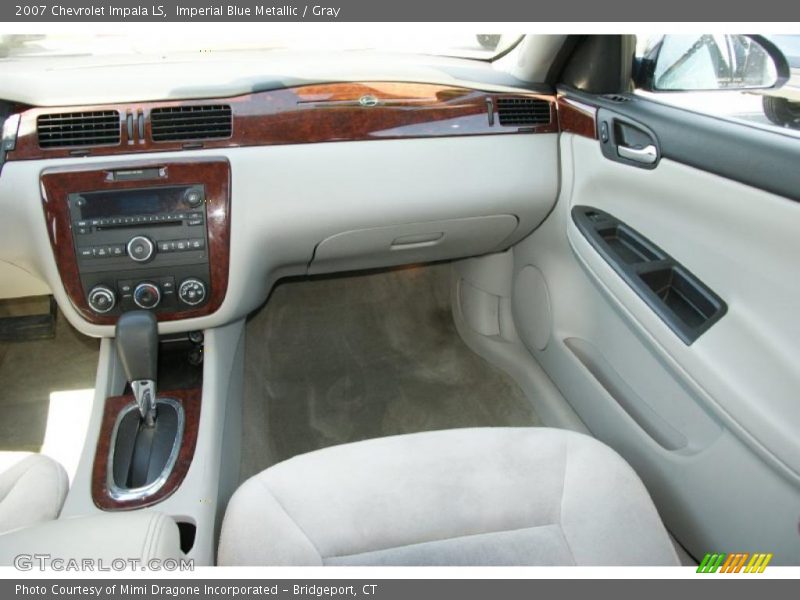 Imperial Blue Metallic / Gray 2007 Chevrolet Impala LS
