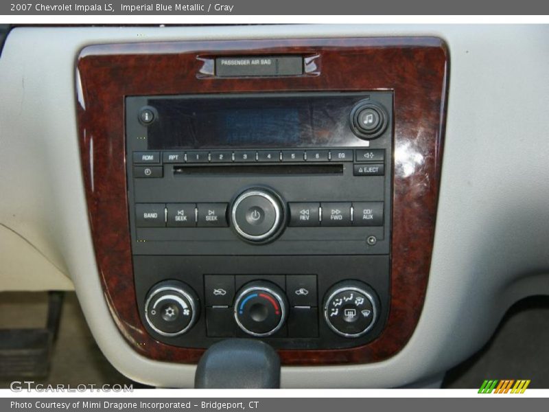 Imperial Blue Metallic / Gray 2007 Chevrolet Impala LS