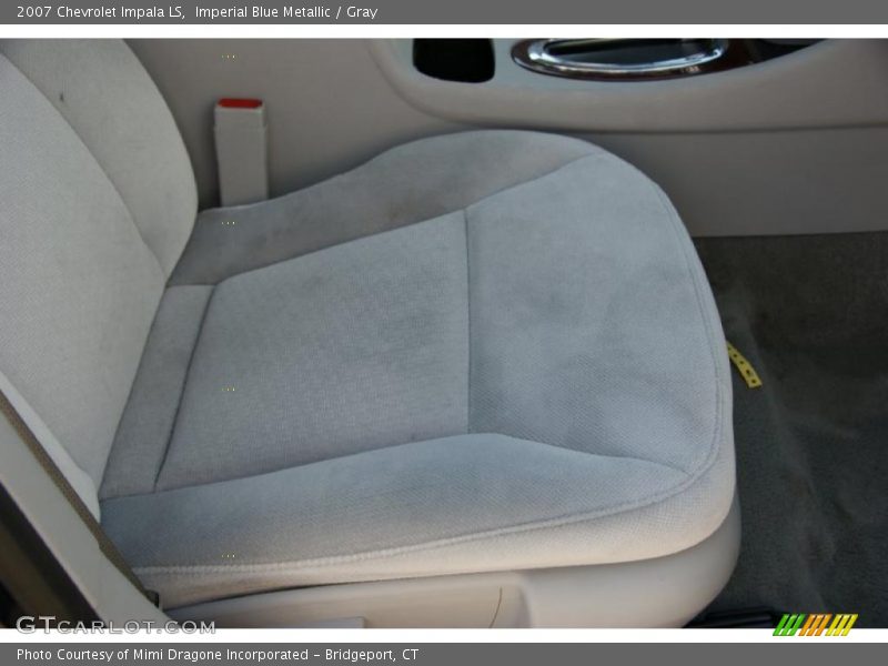 Imperial Blue Metallic / Gray 2007 Chevrolet Impala LS