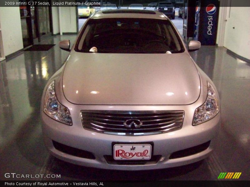 Liquid Platinum / Graphite 2009 Infiniti G 37 Sedan