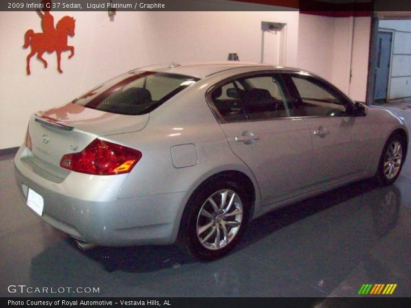 Liquid Platinum / Graphite 2009 Infiniti G 37 Sedan