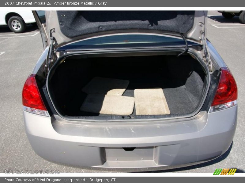 Amber Bronze Metallic / Gray 2007 Chevrolet Impala LS