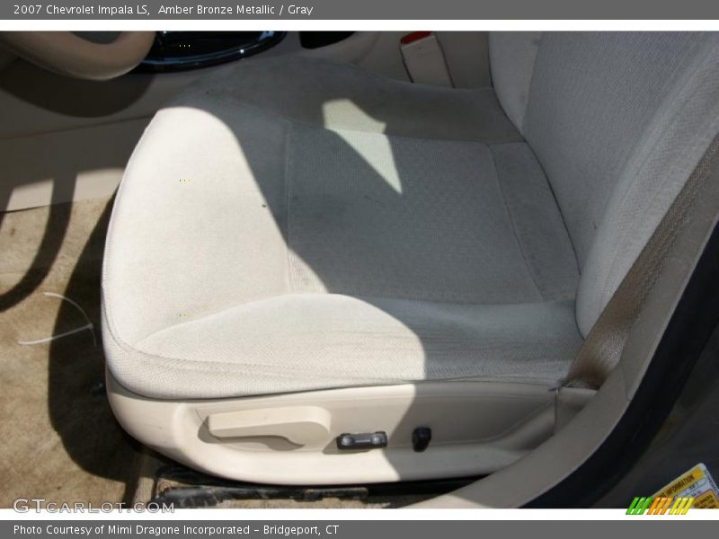Amber Bronze Metallic / Gray 2007 Chevrolet Impala LS