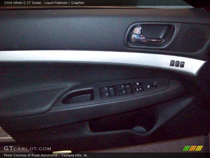 Liquid Platinum / Graphite 2009 Infiniti G 37 Sedan