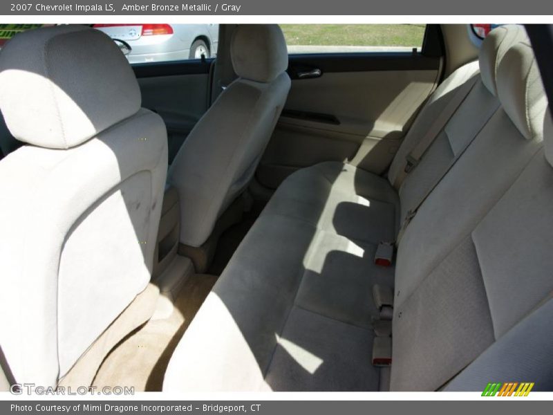 Amber Bronze Metallic / Gray 2007 Chevrolet Impala LS