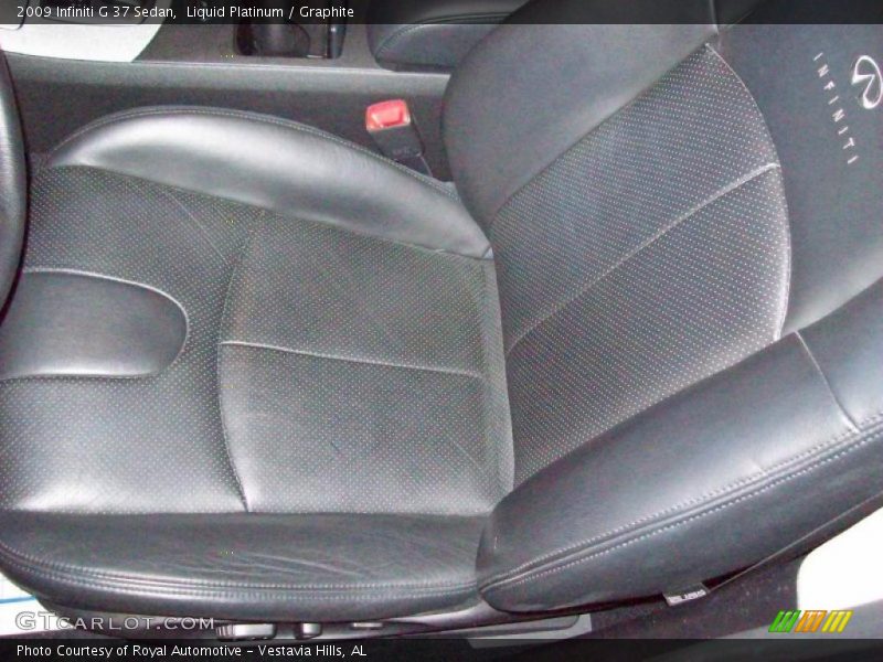 Liquid Platinum / Graphite 2009 Infiniti G 37 Sedan